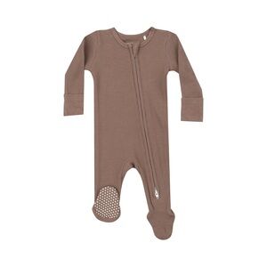 Angel Dear 2 Way Zipper Footie - Solid Sinopia Fresco (NWT)